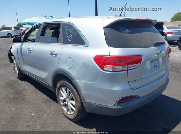 5XYPG4A39GG087024 2016 KIA SORENTO Silver Trasero izquierdo