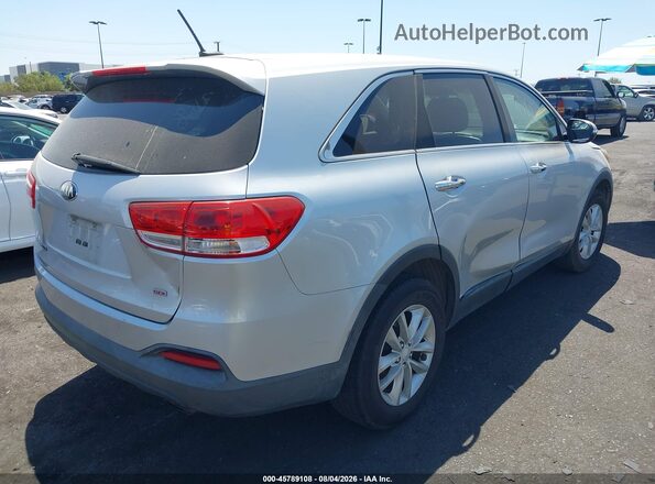 5XYPG4A39GG087024 2016 KIA SORENTO Silver Trasero derecho
