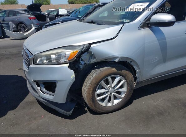 5XYPG4A39GG087024 2016 KIA SORENTO Silver Vista frontal