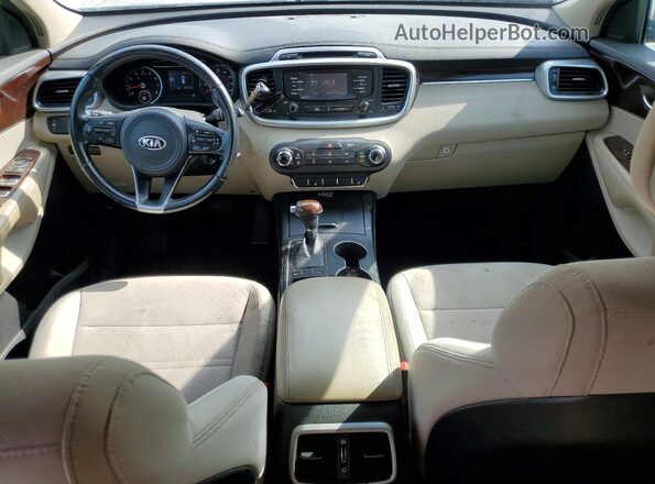 5XYPG4A39GG095866 2016 KIA SORENTO Black Dashboard view
