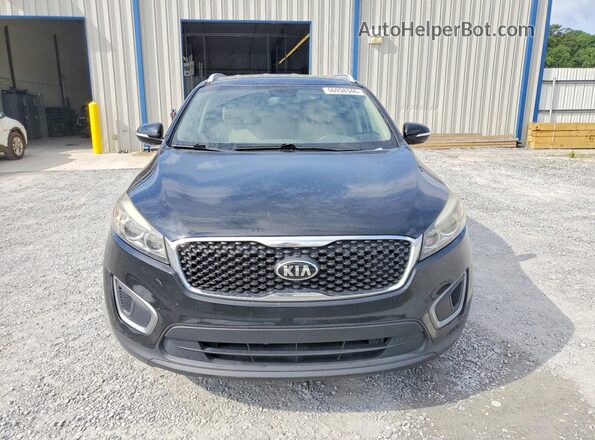 5XYPG4A39GG095866 2016 KIA SORENTO Black Front view