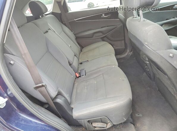 5XYPG4A39GG113993 2016 KIA SORENTO Blue Вид задньої частини салону