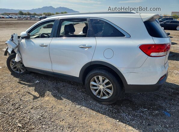 5XYPG4A39GG140580 2016 KIA SORENTO White Հետևի ձախ