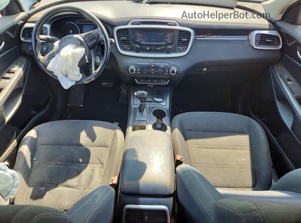 5XYPG4A39GG140580 2016 KIA SORENTO White Առջևի վահանակի տեսք