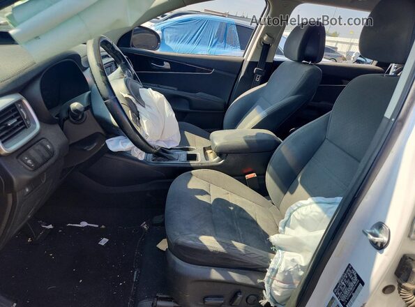 5XYPG4A39GG140580 2016 KIA SORENTO White Սալոնի դիմացի տեսք