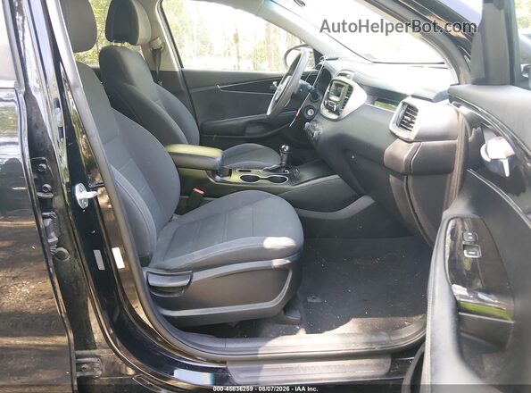 5XYPG4A39GG155449 2016 KIA SORENTO Black Vista interior delantera