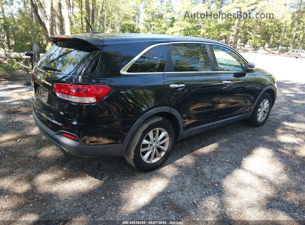 5XYPG4A39GG155449 2016 KIA SORENTO Black Trasero derecho