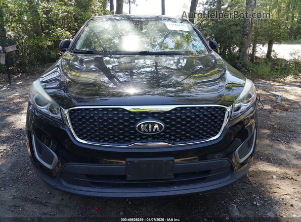5XYPG4A39GG155449 2016 KIA SORENTO Black Vista frontal