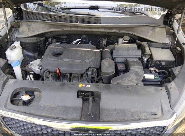 5XYPG4A39GG155449 2016 KIA SORENTO Black Vista trasera
