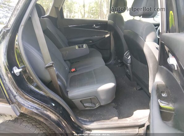 5XYPG4A39GG155449 2016 KIA SORENTO Black Vista de la etiqueta del VIN