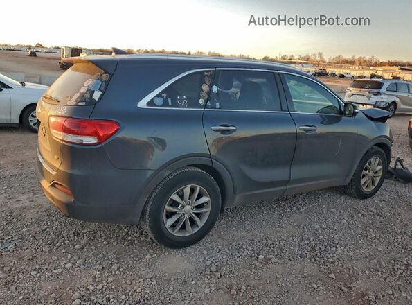 5XYPG4A39HG257433 2017 KIA SORENTO Charcoal Հետևի աջ