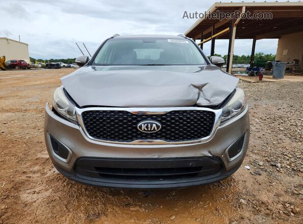 5XYPG4A3XGG079675 2016 KIA SORENTO Silver Front view
