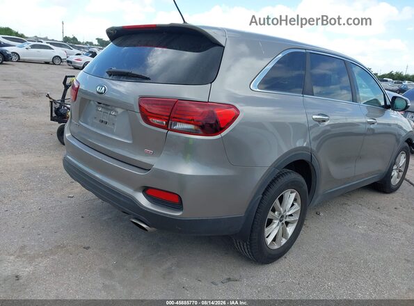 5XYPG4A3XKG500688 2019 KIA SORENTO Серый Задняя правая четверть