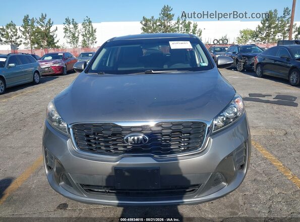 5XYPG4A3XKG511528 2019 KIA SORENTO Gray Widok zestawu wskaźników
