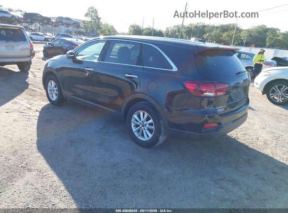 5XYPG4A3XKG595575 2019 KIA SORENTO Black Задня ліва чверть