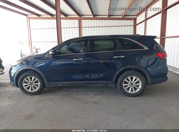 5XYPG4A50KG490464 2019 KIA SORENTO Blue Панорамний вид салону 360°