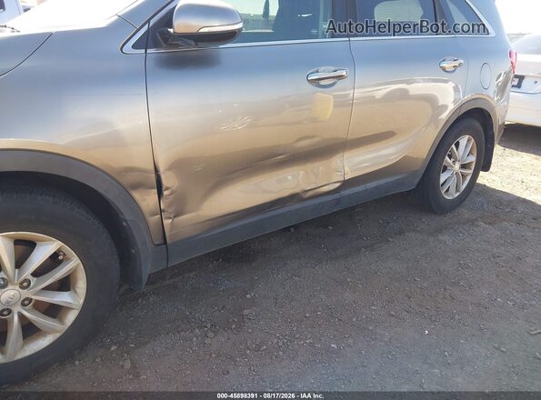 5XYPG4A51GG015641 2016 KIA SORENTO Gray Դիմացի տեսք