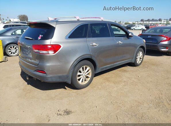 5XYPG4A51GG015641 2016 KIA SORENTO Gray Հետևի աջ