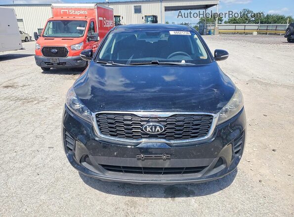 5XYPG4A54KG475210 2019 KIA SORENTO Black Вид щитка приладів