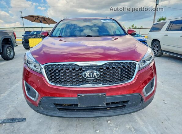 5XYPG4A55HG207372 2017 KIA SORENTO Red Vista frontal