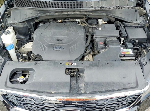 5XYPG4A55LG613015 2020 KIA SORENTO Black Շարժիչի բաժամունքի տեսք