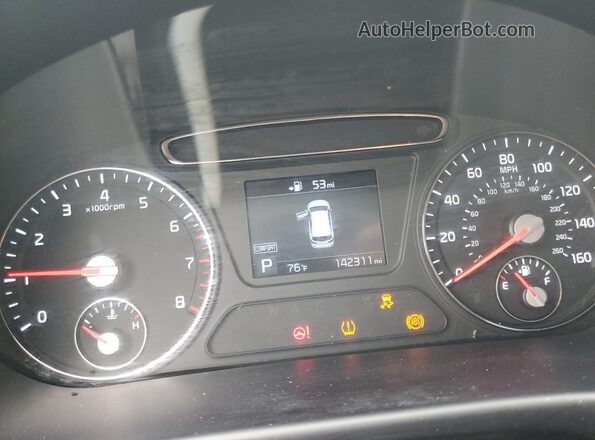 5XYPG4A55LG613015 2020 KIA SORENTO Black Սարքավորումների վահանակի տեսք