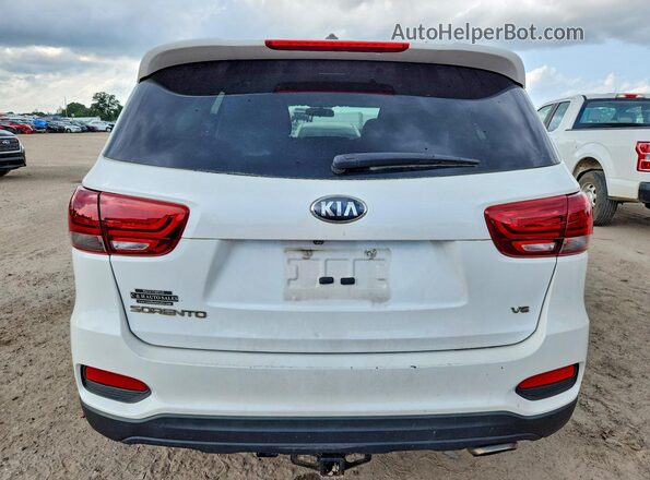 5XYPG4A55LG625682 2020 KIA SORENTO White Հետևի տեսք