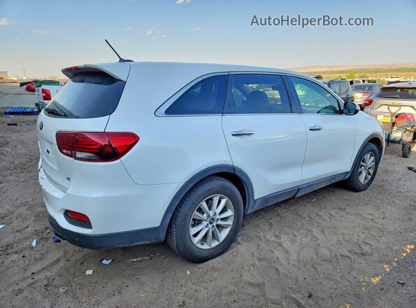 5XYPG4A58KG490194 2019 KIA SORENTO Белый Задняя правая четверть