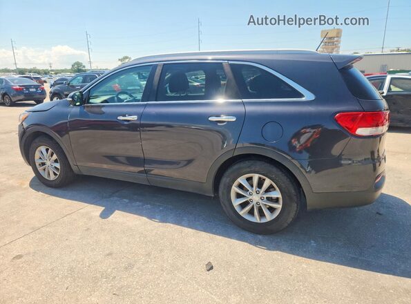 5XYPG4A59HG305319 2017 KIA SORENTO Black Rear left