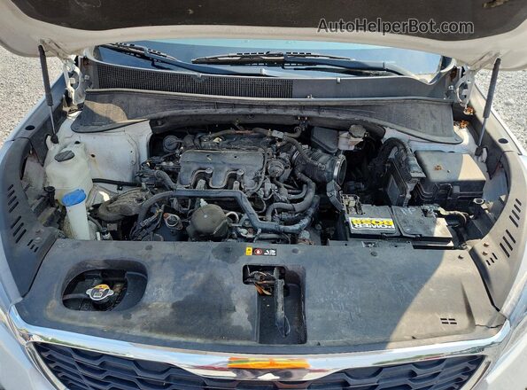 5XYPG4A59LG615219 2020 KIA SORENTO White ძრავის განყოფილების ხედი