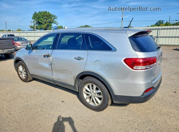 5XYPG4A5XJG402180 2018 KIA SORENTO Серебряный Задняя левая четверть