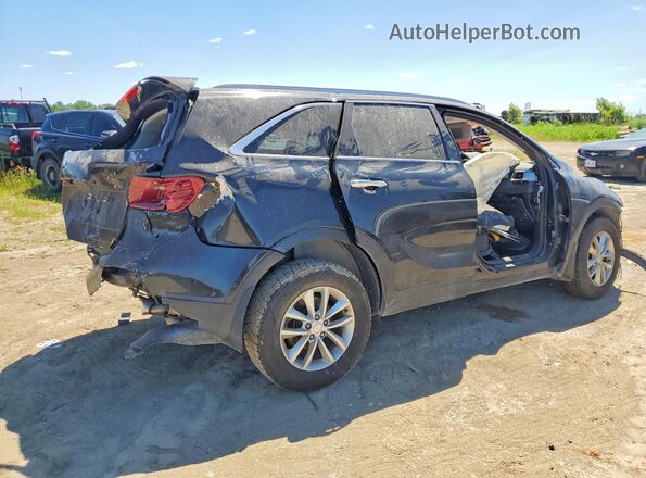 5XYPGDA11HG254749 2017 KIA SORENTO Черный Задняя правая четверть