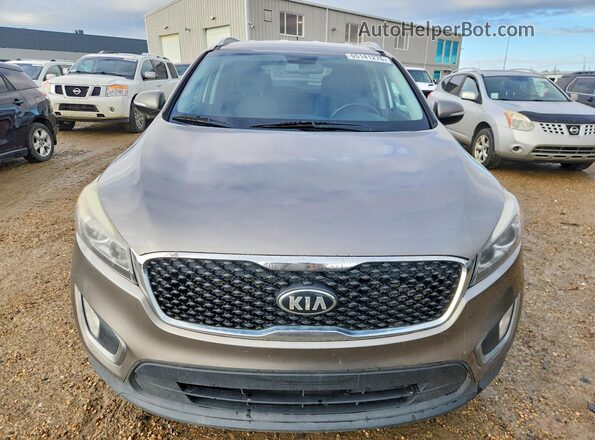 5XYPGDA13GG062215 2016 KIA SORENTO Серый Вид спереди