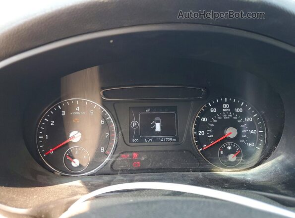 5XYPGDA30GG059984 2016 KIA SORENTO Silver Սարքավորումների վահանակի տեսք