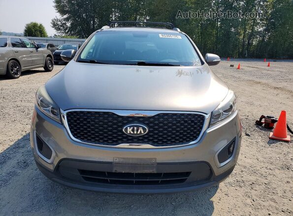 5XYPGDA30GG059984 2016 KIA SORENTO Silver Դիմացի տեսք