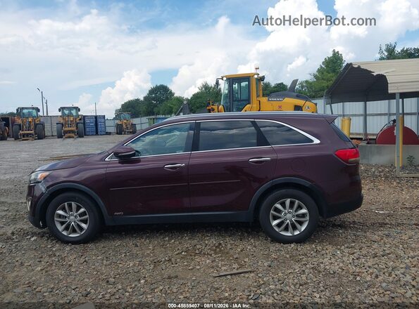5XYPGDA30GG126549 2016 KIA SORENTO Burgundy Панорамний вид салону 360°