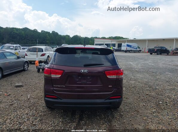 5XYPGDA30GG126549 2016 KIA SORENTO Burgundy 