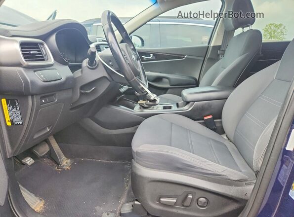 5XYPGDA30GG178781 2016 KIA SORENTO Blue Widok wnętrza z przodu