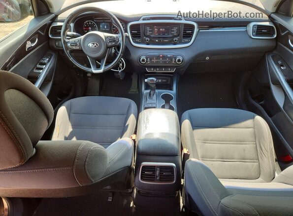 5XYPGDA31GG048802 2016 KIA SORENTO Бордовый Вид панели приборов
