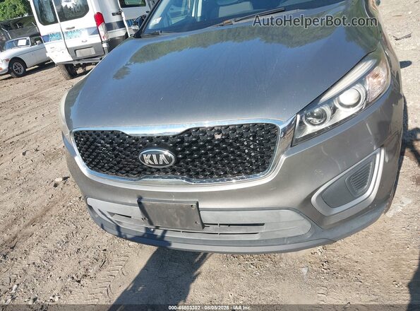 5XYPGDA31GG057774 2016 KIA SORENTO Gray ხელსაწყოთა პანელის ხედი