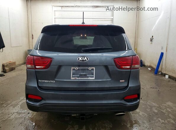 5XYPGDA31LG676112 2020 KIA SORENTO Charcoal Rear view