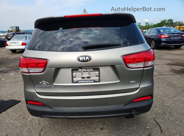 5XYPGDA32GG044161 2016 KIA SORENTO Серый Вид сзади