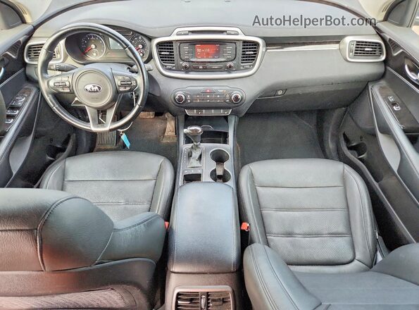 5XYPGDA32GG044161 2016 KIA SORENTO Серый Вид панели приборов