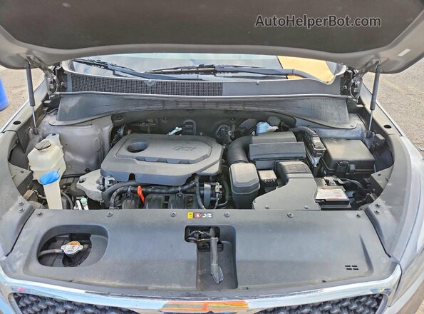 5XYPGDA32GG044161 2016 KIA SORENTO Серый Вид подкапотного пространства