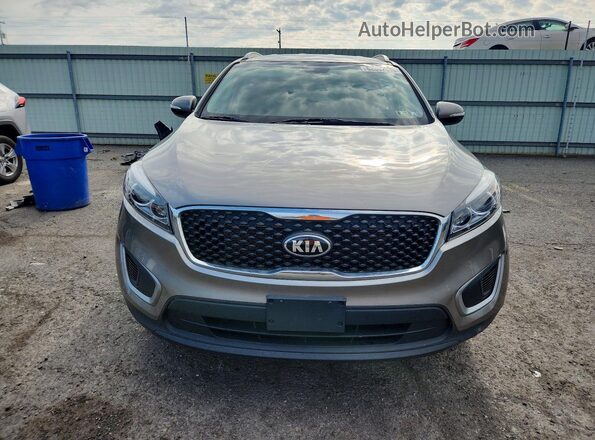 5XYPGDA32GG044161 2016 KIA SORENTO Серый Вид спереди