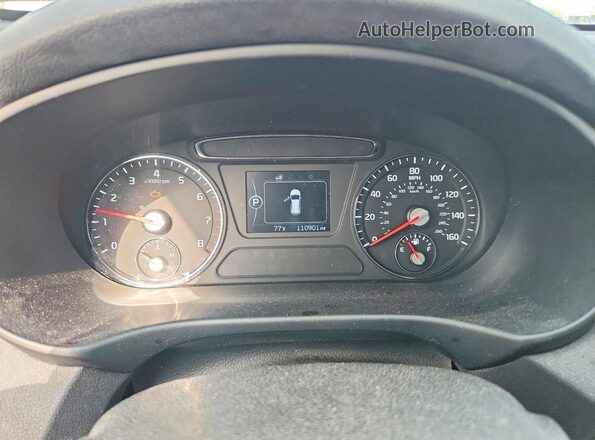 5XYPGDA32GG044161 2016 KIA SORENTO Серый Вид щитка приборов