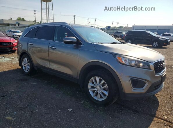 5XYPGDA32GG053863 2016 KIA SORENTO Silver Delantero derecho