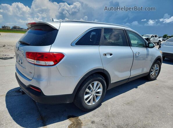 5XYPGDA32GG112717 2016 KIA SORENTO Silver Задня права чверть