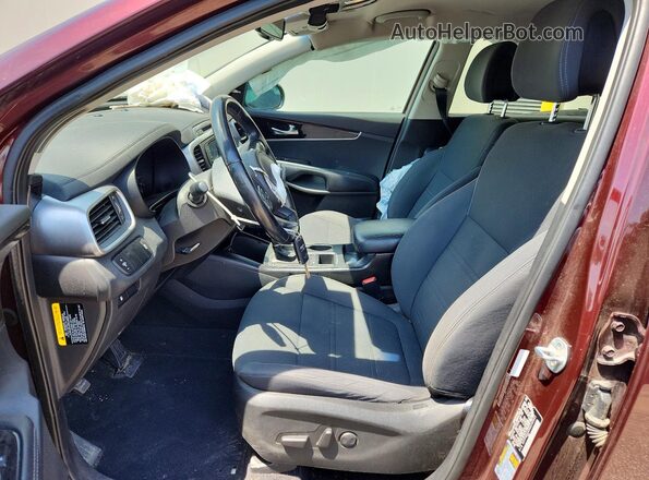 5XYPGDA32GG133941 2016 KIA SORENTO Burgundy Սալոնի դիմացի տեսք