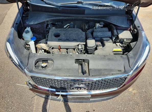 5XYPGDA32GG133941 2016 KIA SORENTO Burgundy Շարժիչի բաժամունքի տեսք